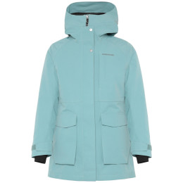 Chaqueta parka de invierno para mujer Didriksons Harriet Wns Parka azul claro Factory Blue