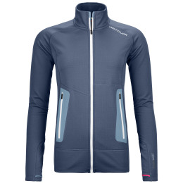 Sudadera de mujer Ortovox W's Fleece Light Jacket azul oscuro NightBlue