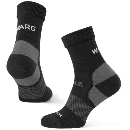 Calcetines para niños Warg Merino Hike K negro Black