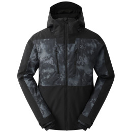 Chaqueta de esquí para hombre Dare 2b Baseplate III Jacket negro/gris Black/Iron Gate Distressed Print