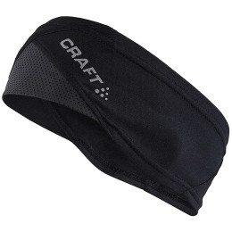 Banda para cabeza Craft ADV Lumen Fleece negro Black