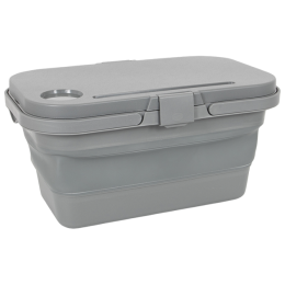 Caja plegable con tapa Bo-Camp Foldable box with table top 17ltr