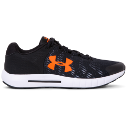 Zapatillas de carrera para hombre Under Armour Micro G Pursuit BP negro/naranja Black/Concrete/PhoenixFire