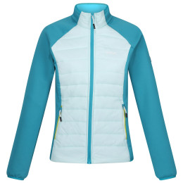 Chaqueta de mujer Regatta Wmn Clumber V Hyb azul Bleached Aqua/Tahoe Blue