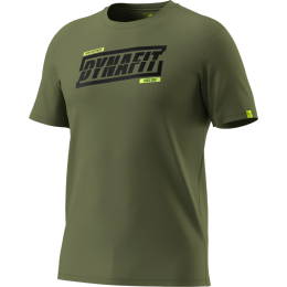 Camiseta de hombre Dynafit Graphic Co T-Shirt M verde 5A41 - military green/TABLOID