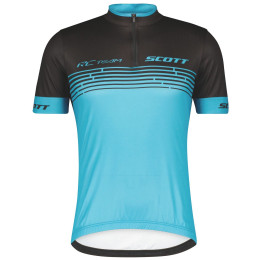 Maillot de ciclismo de hombre Scott M's RC Team 20 SS azul claro nile blue/black