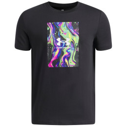 Camiseta funcional para niños Under Armour UA B Multi Color Photo SS Black