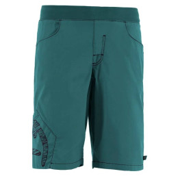 Pantalones cortos de hombre E9 Pentago Peace Men's verde Green Lake