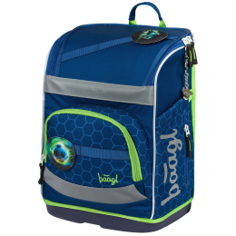 Mochila escolar para educación primaria Baagl Zippy Plus azul blue