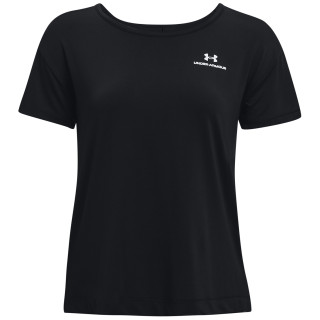 Camiseta funcional de mujer Under Armour Rush Energy SS negro Black / / White