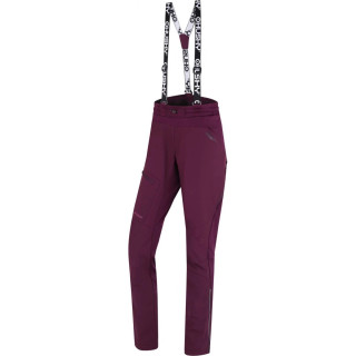 Pantalones de mujer Husky Kixees L rojo deep magenta