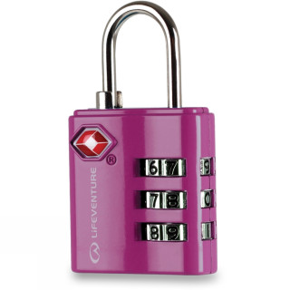 Candado LifeVenture TSA Combi Lock rosa Pink