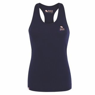 Camiseta sin mangas para mujer Zulu Bambus Sporty 210 azul navy