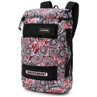 Mochila urbana Dakine Mission 25 L X Independent negro/rojo Independent