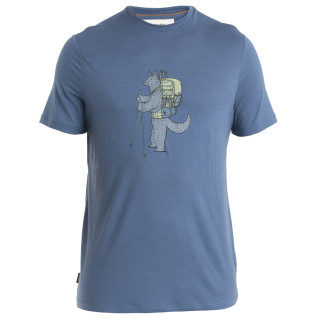 Camiseta de hombre Icebreaker Men Merino 150 Tech Lite III SS Tee Tech Head azul Dawn