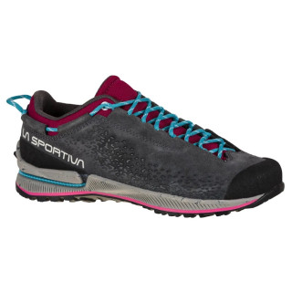 Calzado de mujer La Sportiva TX2 Evo Leather Woman gris Carbon/Red Plum