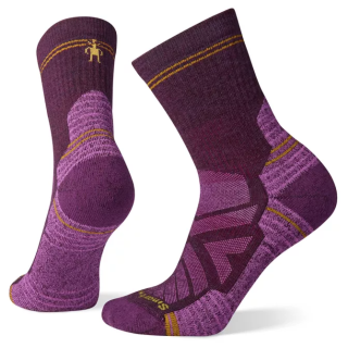 Calcetines de mujer Smartwool Hike Light Cushion Mid Crew Socks violeta Bordeaux