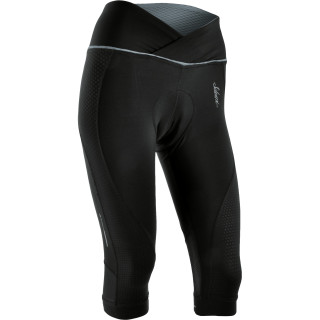 Pantalones de tres cuartos de ciclismo para mujer Silvini Tinella WP1010 negro Black