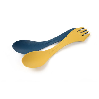 Juego de cubiertos Light My Fire Spork Original 2-pack azul/amarillo Mustyyellow/Hazyblue