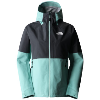 Chaqueta de mujer The North Face W Jazzi Futurelight Jacket azul/gris Wasabi/Asphalt Grey