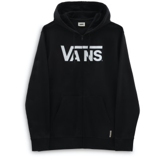 Sudadera de hombre Vans Classic Vans Zip negro Black