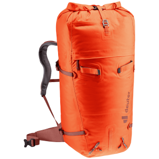 Mochila Deuter Durascent 42+10 SL naranja papaya-redwood