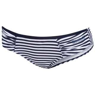 Bañador de mujer Regatta Aceana Bikini Brief blanco/negro NavyStripe