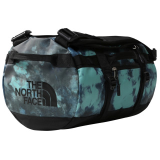 Bolsa de viaje The North Face Base Camp Duffel - Xs azul/verde Wasabiicedyeprint/Tnfblck