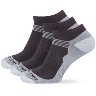 Calcetines Zulu Merino Summer M 3-pack gris/marrón