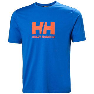 Camiseta de hombre Helly Hansen Hh Logo T-Shirt 2.0 azul claro Cobalt 2.0