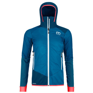 Chaqueta de invierno para mujer Ortovox Sw Col Becchei Hybrid Jkt W azul mountain blue