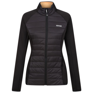 Chaqueta de mujer Regatta Wmn Clumber Hyb IV negro Black(Apricot Crush)