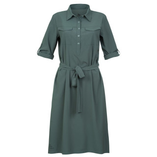 Vestido de mujer Hannah Liby verde oscuro dark forest