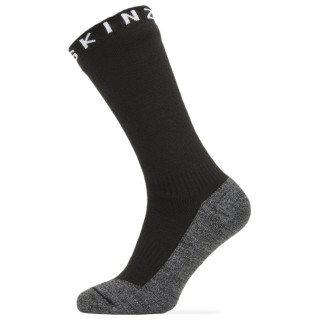 Calcetines impermeables SealSkinz Nordelph negro/gris Black/Grey Marl/White