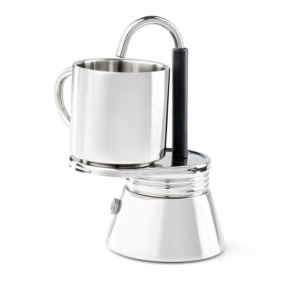 Cafetera GSI Outdoors Mini-Espresso Set 1 Cup plata