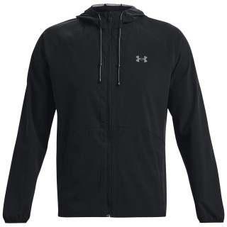 Chaqueta de primavera para hombre Under Armour Stretch Woven Windbreaker negro Black / / Pitch Gray