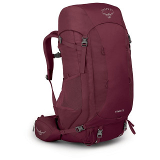 Mochila de senderismo para mujer Osprey Viva 65 violeta antidote purple