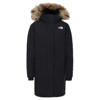 Abrigo de invierno para mujer The North Face W Arctic Parka negro TNF BLACK