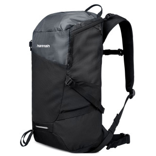 Mochila Hannah Raven 24 negro/gris anthracite/grey