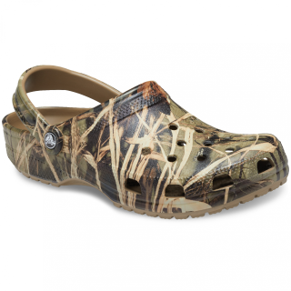 Pantuflas Crocs Classic marrón Realtree Khaki