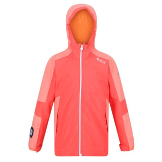 Chaqueta para niños Regatta Rayz naranja NeonPch/FusC