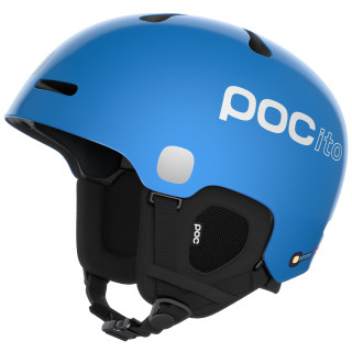 Casco de esquí para niños POC POCito Fornix MIPS azul FluorescentBlue