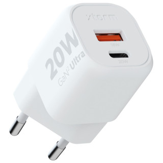 Cargador Xtorm 20W GaN2 Ultra Wall Charger blanco