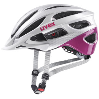 Casco de ciclismo Uvex True blanco SilverFuchsia