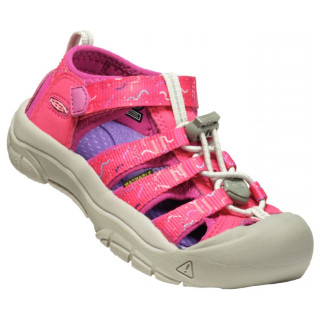 Sandalias para niños Keen Newport H2 K rosa azalea/festival fuchsia