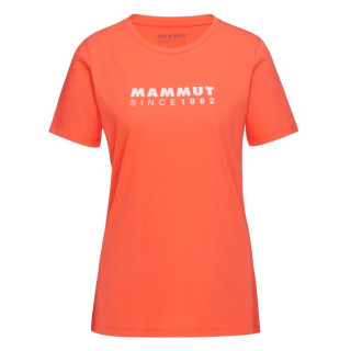 Camiseta de mujer Mammut Core T-Shirt Women Logo rojo/naranja peach