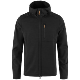 Sudadera de hombre Fjällräven Keb Fleece Hoodie negro Black