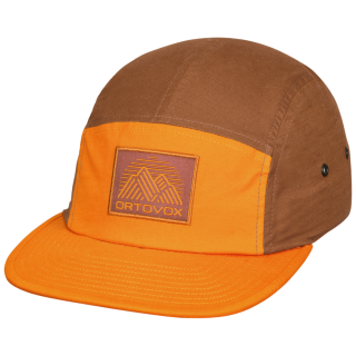 Gorra Ortovox Mtn Stripe Cap marrón bristle brown