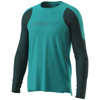 Camiseta funcional de hombre Dynafit Ride L/S M azul Storm Blue/Blueberry