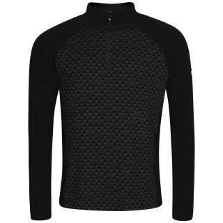 Camiseta funcional de hombre Zulu Merino 240 Zip Long negro Black